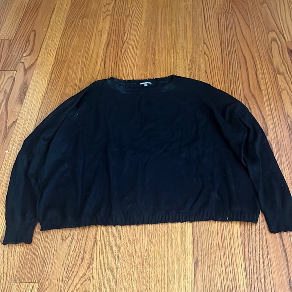 MinnieRose Woman’s Black Sweater Size XS/S - Picture 1 of 5